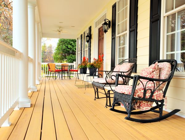 Porch Construction in Idaho Falls