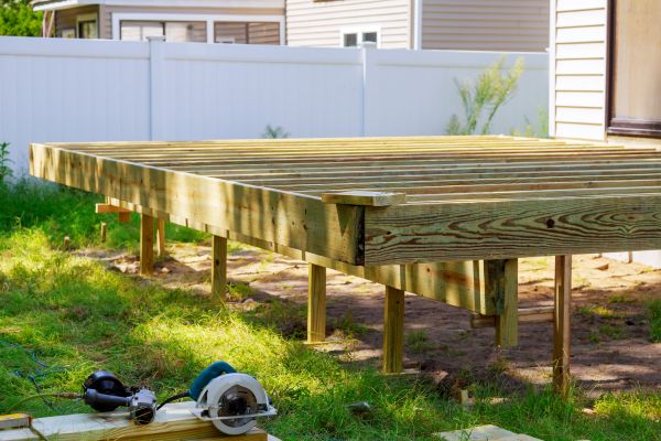 Elevated Deck Installation in Idaho Falls