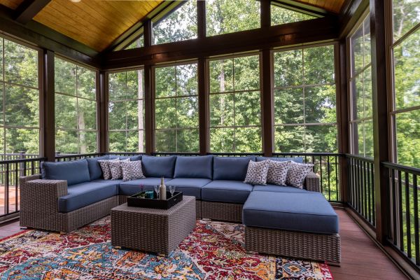 Enclosed Deck Installation in Idaho Falls