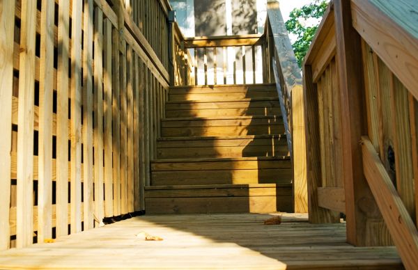 Deck Steps Replacement in Idaho Falls