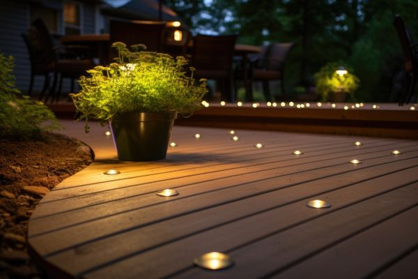 Ground Level Deck Construction in Idaho Falls