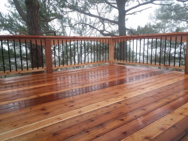 Cedar Deck Repair in Idaho Falls